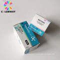 Custom pharmaceutical Printed hologram 2ml Vial box packaging